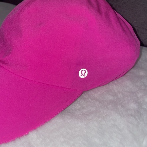 Sonic pink Lululemon fast and free running hat - Picture 9 of 12